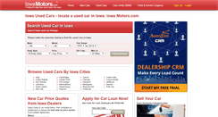 Desktop Screenshot of iowamotors.com